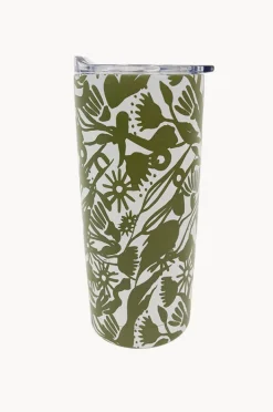 Drinkware|Drinkware|Annabel Trends Abstract Gum Smoothie Tumbler 500ml Olive