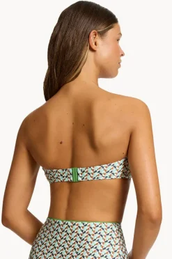 Bikini Tops|Jets Acacia U Trim Bandeau Multi