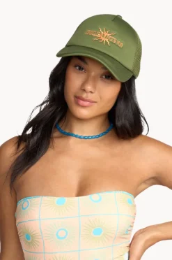 Headwear|Billabong Across Waves Trucker Cap