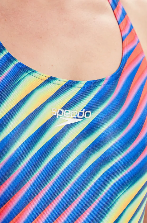 One Pieces|Speedo Allover Digital Powerback One Piece Multi