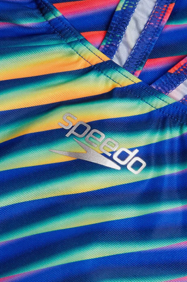 One Pieces|Speedo Allover Digital Powerback One Piece Multi