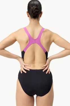 One Pieces|Speedo Allover Digital Recordbreaker One Piece Black/multi