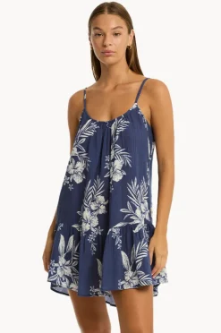 Dresses|Sea Level Aloha Short Sundress French Navy