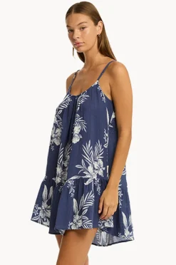 Dresses|Sea Level Aloha Short Sundress French Navy
