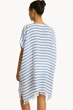 Overswim|Sea Level Amalfi Kaftan Amalfi blue