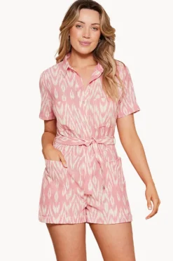 Playsuits|Tigerlily Amara Indya Playsuit Rose