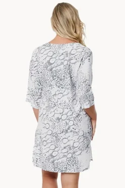 Overswim|Sundrenched Animal Tunic Grey