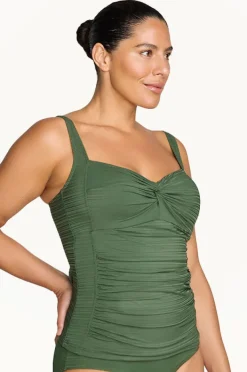 Tankini Tops|Artesands Aria Botticelli Tankini Separate Olive