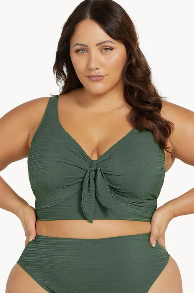 Bikini Tops|Artesands Aria Cezanne D/DD Cup Bra Olive