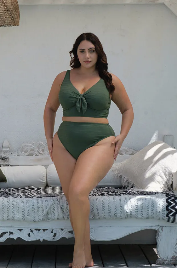 Bikini Tops|Artesands Aria Cezanne D/DD Cup Bra Olive