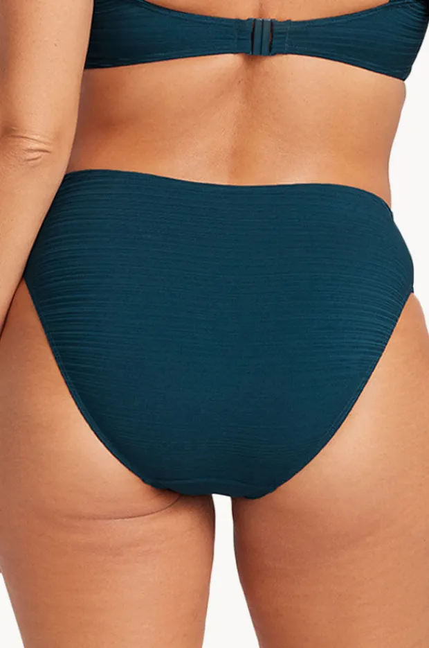 Bottoms|Artesands Aria Monet Mid Rise Pant Navy