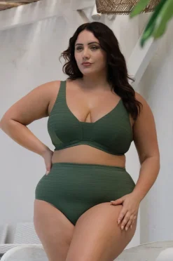 Bottoms|Artesands Aria Renoir High Rise Pant Olive