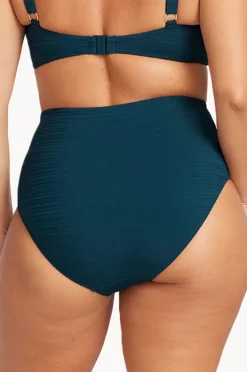 Bottoms|Artesands Aria Renoir High Waist Pant Navy