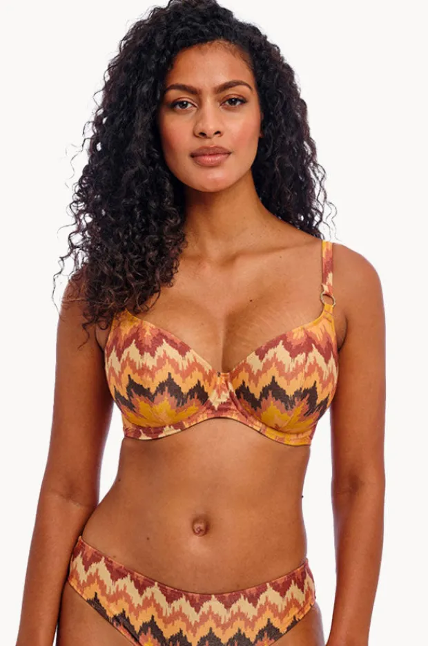 Bikini Tops|Freya Arizona Wave F Cup Plunge Bra Horizon