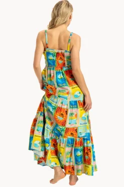 Dresses|Roxy Atlas Sunshine Coastline Maxi Dress Multi