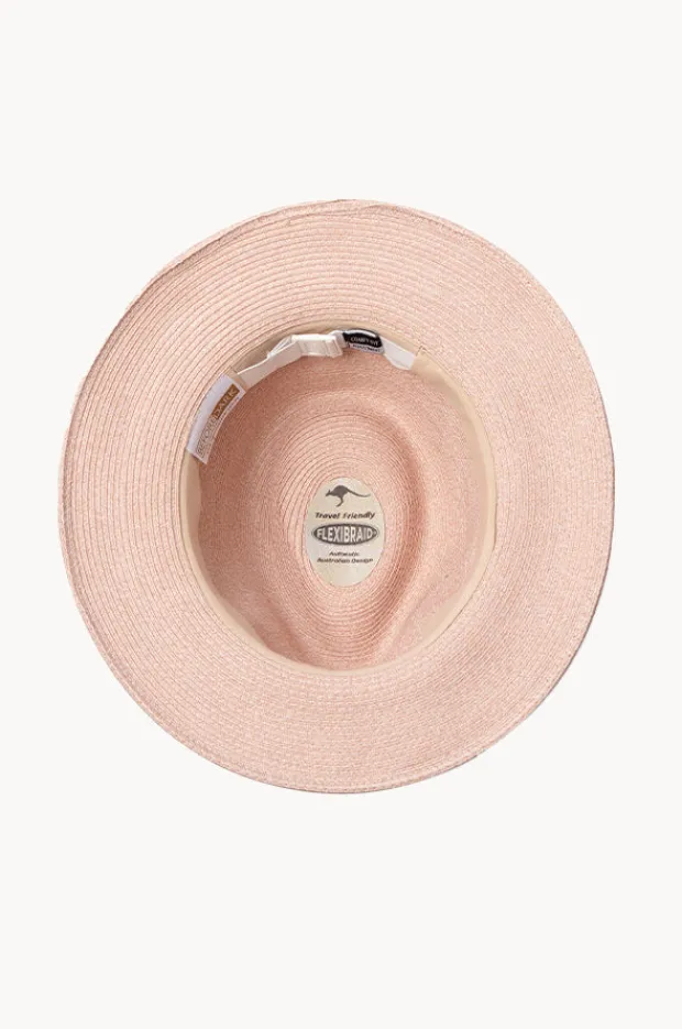 Headwear|Rigon Avoca Flexibraid Adjustable Fedora Rose