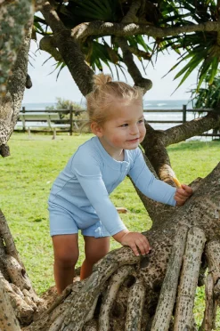 Rashies & Sunsuits|Rashies & Sunsuits|Tini Togs Baby Boys Zip Boyleg Sunsuit Sailor