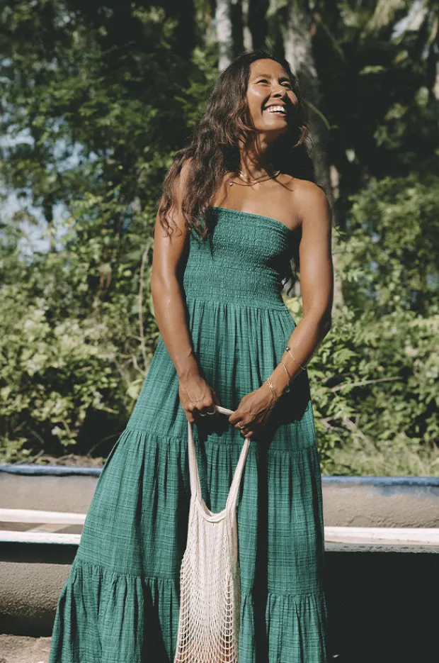 Dresses|Roxy Baby Mine Maxi Dress Evergreen