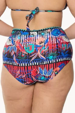 Bottoms|Capriosca Barbados High Waisted Pant Multi