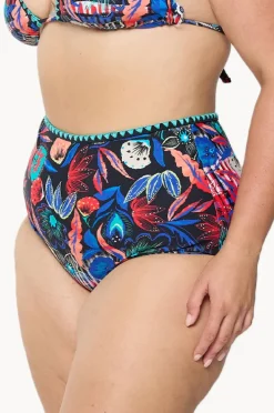 Bottoms|Capriosca Barbados High Waisted Pant Multi