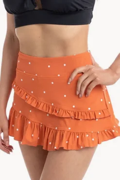 Bottoms|Togs Swimwear Barcelona Skort Orange