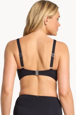 Bikini Tops|Sunseeker Basix DD/E Cup Underwire Tri Black