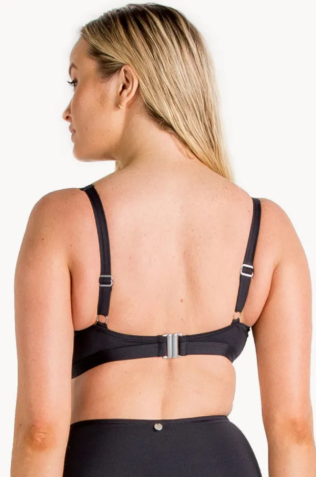 Bikini Tops|Sunseeker Basix E/F Cup Bra BLACK