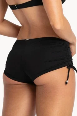 Bottoms|Sunseeker Basix Tie Side Boyleg BLACK