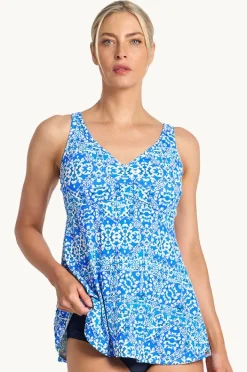 Tankini Tops|Jantzen Bazaar DD/E Cup Tankini Separate Blue