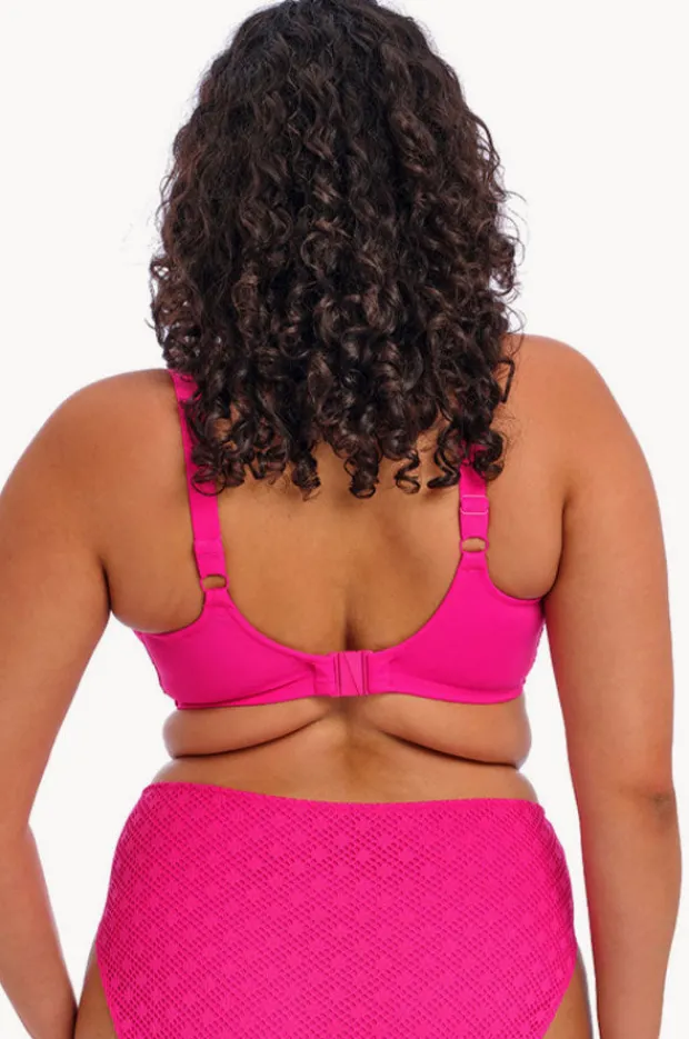 Bikini Tops|Elomi Swimwear Bazaruto G Cup Plunge Bra Fuchsia