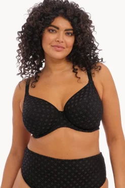 Bikini Tops|Elomi Bazaruto G Cup Plunge Bra Black