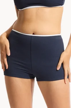 Bottoms|Seafolly Beach Bound Boyleg Navy