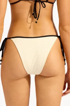 Bottoms|Seafolly Beach Bound Tie Side Rio Pant Ecru