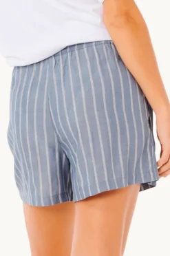 Shorts|Rip Curl Beach Days Pinstripe Short Dusty Blue