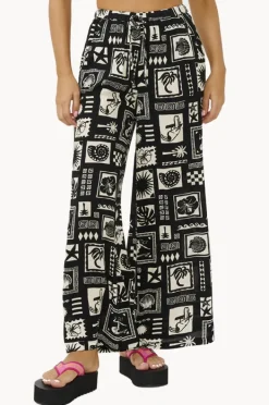 Pants|Rip Curl Beach Party Wide Leg Pant BLACK