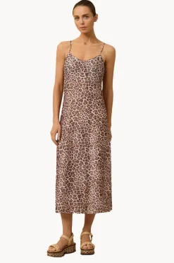 Dresses|Monte u0026 Lou Belle Midi Slip Dress Animal