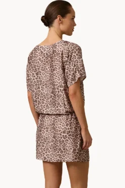 Dresses|Monte u0026 Lou Belle Short Sleeve Shirt Dress Animal