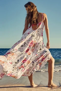 Dresses|Sea Level Belle Tiered Maxi Sundress Coconut