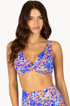 Bikini Tops|Baku Biarritz D/DD Cup Twist Bra Sapphire