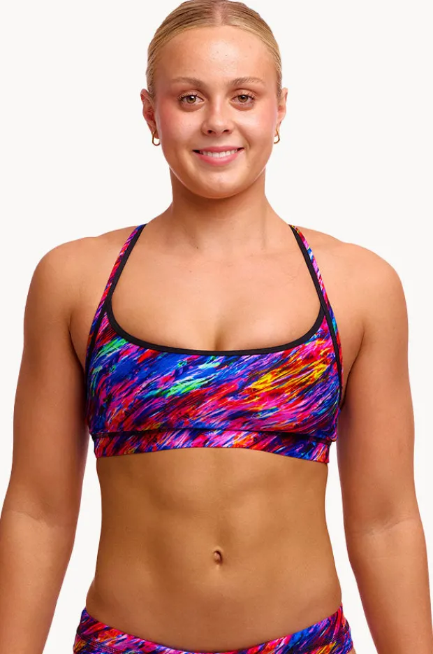 Bikini Tops|Funkita Big Bang Sports Top Multi