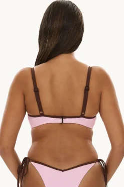 Bikini Tops|Raq Apparel Bind FF/G Cup Balconette Bra Floss/choc