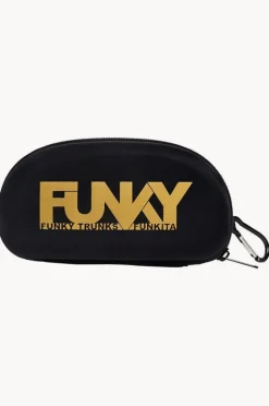 Swim Accessories|Funky Trunks Attack Goggle Case Black