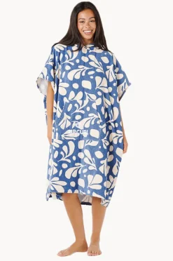 Towel Robes & Ponchos|Towel Robes & Ponchos|Rip Curl Blissful Mixed Hooded Towel Blue
