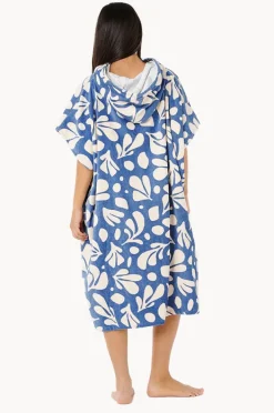 Towel Robes & Ponchos|Towel Robes & Ponchos|Rip Curl Blissful Mixed Hooded Towel Blue