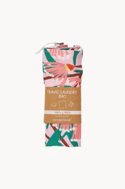 Travel|Home & Body|Annabel Trends Blossom Branches Laundry Bag Pink/green