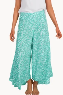 Pants|Bodacious Blossom Sydney Wide Leg Pant Mint