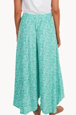 Pants|Bodacious Blossom Sydney Wide Leg Pant Mint