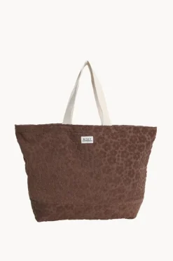 Beach Bags|Bags|Roxy Blossom Terry Tote Almond