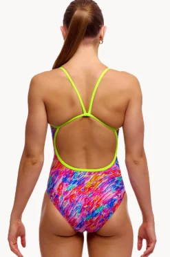 One Pieces|Funkita Blow In Single Strap One Piece Multi