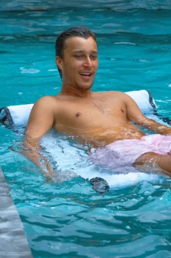 Water Hammocks|Pool Inflatables|Acqua Boss Blue Heaven Water Hammock Sky blue